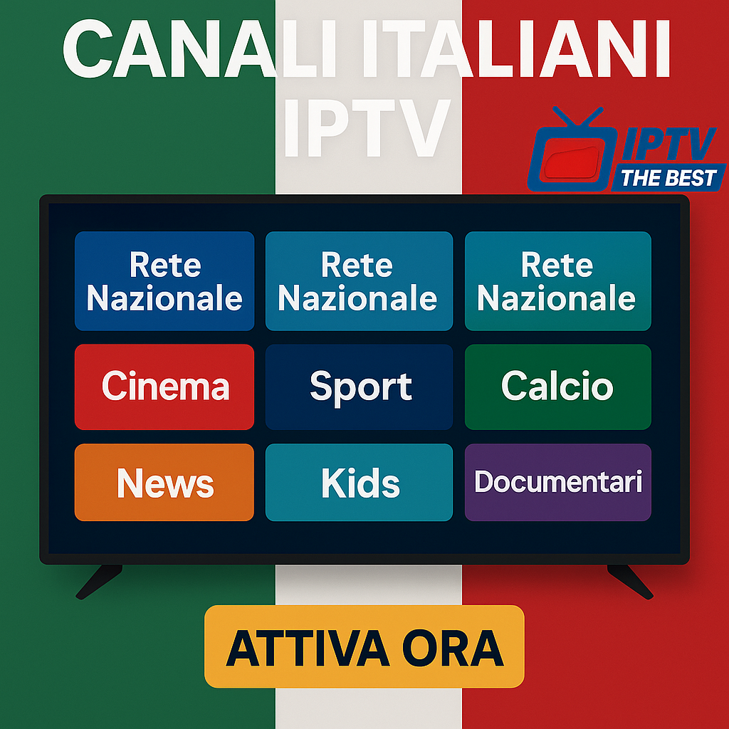 canali italiani iptv full hd 4k