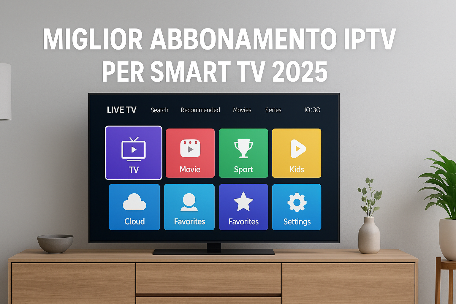 miglior abbonamento iptv per smart tv 2025